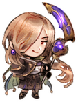 chibi commissioned fanart of Lamorak from Granblue Fantasy. links to the artist.